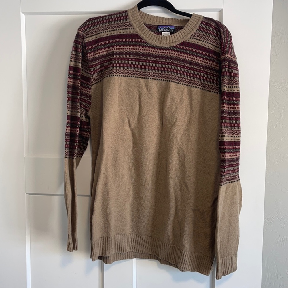 Patagonia Tan Sweater